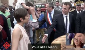 Emmanuel Macron se prend un énorme vent - ZAPPING ACTU DU 11/05/2016