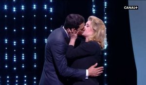 Cannes Lafitte embrasse Catherine Deneuve