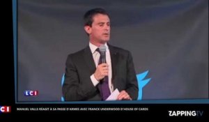 Manuel Valls taclé par Franck Underwood et House of Cards sur le 49-3, il réagit !
