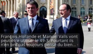 Ce que Hollande et Valls pensaient du 49-3