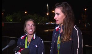 JO 2016 - Voile: réactions de Camille Lecointre et Hélène Defrance sur leurs médaille de bronze