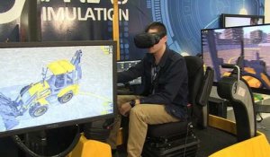 gamescom 2016 : Simulateur de tractopelle VR