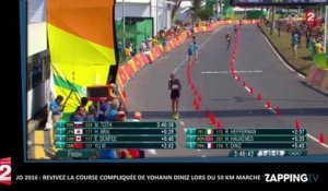 JO 2016 - 50 km marche : Yohann Diniz malade, il termine à la huitième place (Vidéo)