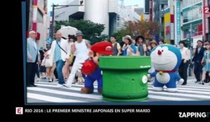 JO 2016 - Cérémonie de clôture : Le Premier ministre japonais en Super Mario, la vidéo insolite