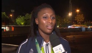 JO 2016 - Handball(F): réactions de Siraba Dembélé sur la médaille d'argent de l'équipe de France