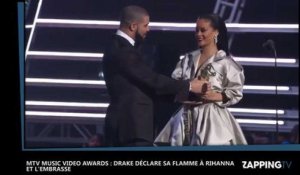 MTV Video Music Awards 2016 : Drake déclare sa flamme à Rihanna et l'embrasse