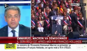 Emmanuel Macron "quitte le gouvernement pour forcer Hollande" à renoncer à la présidentielle (vidéo)