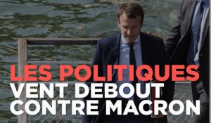 Les politiques vent debout contre Emmanuel Macron après sa démission