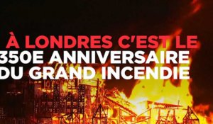 Londres commémore le 350e anniversaire du grand incendie