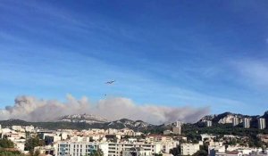 Marseille : le feu aux portes des Calanques