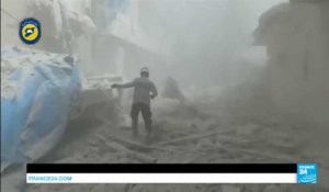 Guerre en SYRIE - Soupçons d'attaque au chlore à Alep : Cas de suffocation