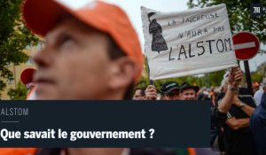 Alstom: "Le gouvernement savait mais il n'avait pas le temps de réagir"