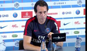 L1   Caen - Paris SG: conférence d'avant match de Unai Emery