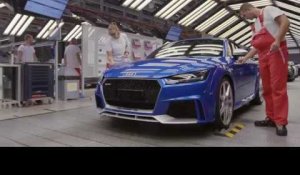 Production Audi TT RS at Audi site Györ, Hungary | AutoMotoTV