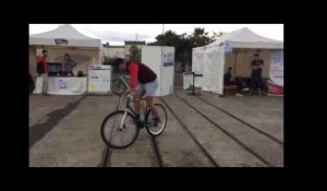Démonstration de Bike Polo
