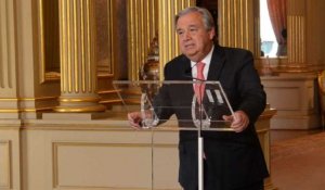 Guterres va prendre la tête de l'Onu avec "humilité"