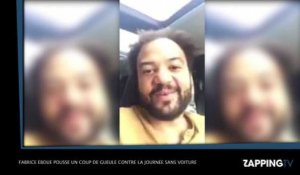 Fabrice Eboué pousse un coup de gueule contre la journée sans voiture à Paris (Vidéo)