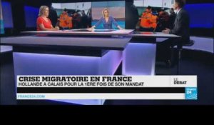 Crise migratoire en France : Hollande à Calais pour la première fois de son mandat