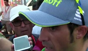 La Vuelta 2016 - Alberto Contador : "C'était dur de faire des différences et des écarts sur cette 17e étape"