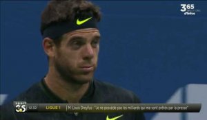 Tennis - US Open(H): Del Potro en larmes, Nishikori aux anges
