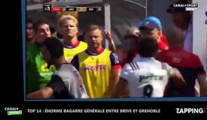 Top 14 : Enorme bagarre générale entre Brive et Grenoble