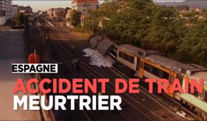 Espagne : au moins quatre morts dans un accident de train