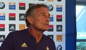 Rugby - XV de France: Guy Novès parle de Brice Dulin