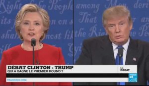 Débat Clinton - Trump : qui a gagné le premier round ?