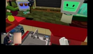 playstation experience 2015 job simulator gameplay teaser ps vr