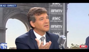 Montebourg demande à Hollande de ne pas se présenter à l'élection présidentielle