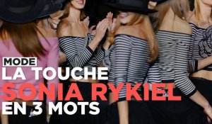 "Maille", "rayure", "démode" : la touche Sonia Rykiel en 3 mots