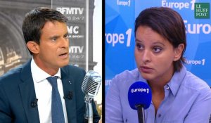 Manuel Valls et Najat Vallaud-Belkacem se répondent sur le burkini par radios interposées