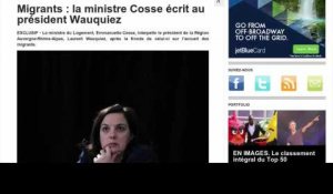 Migrants : la lettre assassine d'Emmanuelle Cosse à Laurent Wauquiez