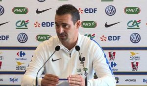 Euro 2017 - France (F): Olivier Echouafni reviens sur le 1-1 face au Brésil