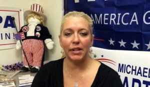 Tricia, 43, Monroeville (PA): "Je fais confiance à M. Trump pour rendre l'Amérique meilleure"