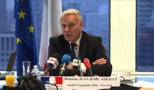 Syrie: l'accord russo-américain "seule base" (Ayrault)