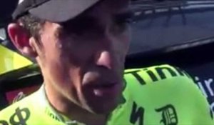 La Vuelta 2016 - Alberto Contador : "Je n'ai pas pu contrôler"