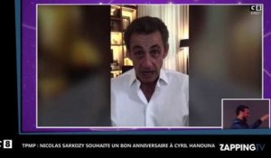 TPMP - Cyril Hanouna : Nicolas Sarkozy lui souhaite un bon anniversaire, l'étonnante vidéo