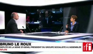 Bruno Le Roux: «F. Hollande a autre chose d'intéressant à dire qu'un acte de candidature»