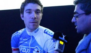 Cyclisme - Thibaut Pinot lors de la présentation de la FDJ