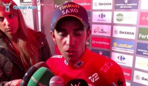 La Vuelta 2014 - Alberto Contador, maillot rouge à l'issue de la 15e étape