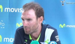 La Vuelta 2014 - Alejandro Valverde s'exprime lors du 2e jour de repos