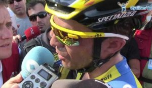 La Vuelta 2014 - Etape 5 - Alberto Contador : "Demain, je ferai de mon mieux"