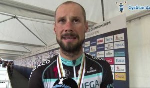 Mondiaux - Ponferrada 2014 : Tom Boonen après le chrono' par équipe