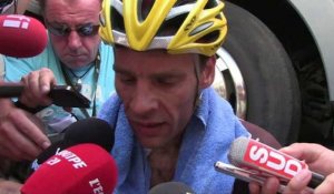 Tour de France 2014 - Etape 13 - Jean Christophe Péraud : "C'était de la survie aujourd'hui"