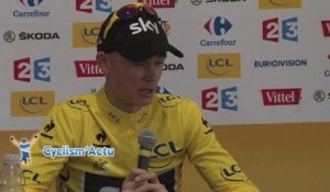 Tour de France 2013 - Chris Froome : Sa conférence de presse de la victoire dans son intégralité