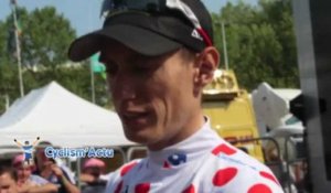 Tour de France 2013 - Pierre Rolland : "Le Ventoux avec le maillot à pois..."