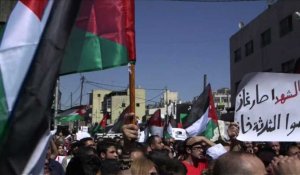 Des centaines de Jordaniens manifestent contre le gaz israélien