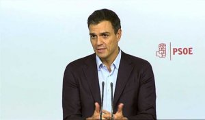 Espagne: le chef du Parti socialiste Pedro Sanchez démissionne