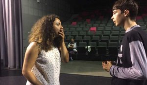 Atelier de théâtre d'improvisation avec les ados de Ty  catch Impro